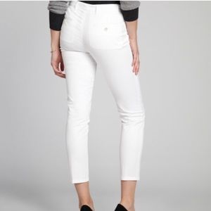 PRADA Milano | White cropped skinny trousers
